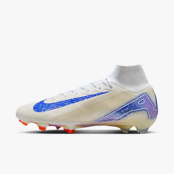 Tenis nike de futbol blancos top